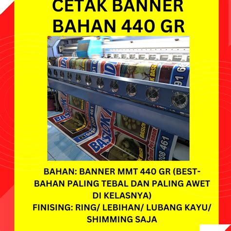 Cetak Banner Cetak Banner Mmt Cetak Spanduk Cetak Baliho