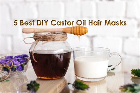 5 Best DIY Castor Oil Hair Masks To Give You Insanely Beautiful And