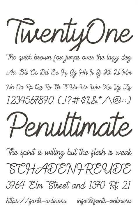 Twentyone Font