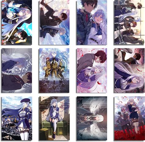 Buy 86-Eighty-SIX poster 12 PCS Eighty-SIX Poster 86 Poster 10x14 Inch Anime Posters Anime Wall ...