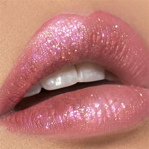 Pink Glitter Lipstick