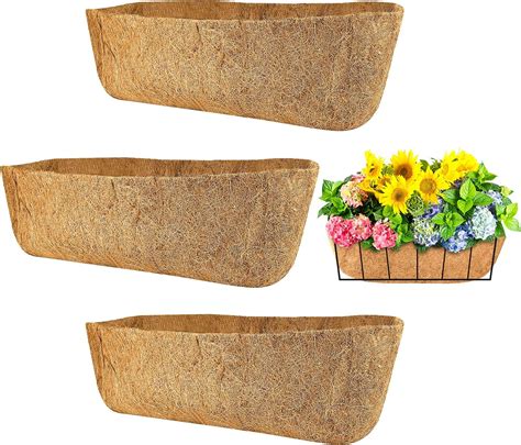 Amazon Airsnigi Pack Trough Coco Liners Inch Coconut Fiber