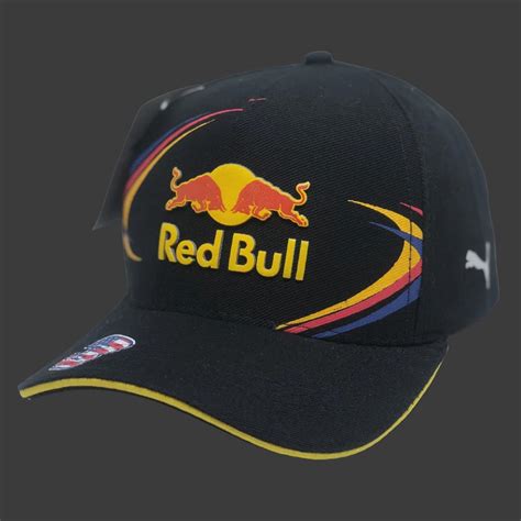 Boné Puma Red Bull 33 Aba Curva Preto Amarelo Submarino