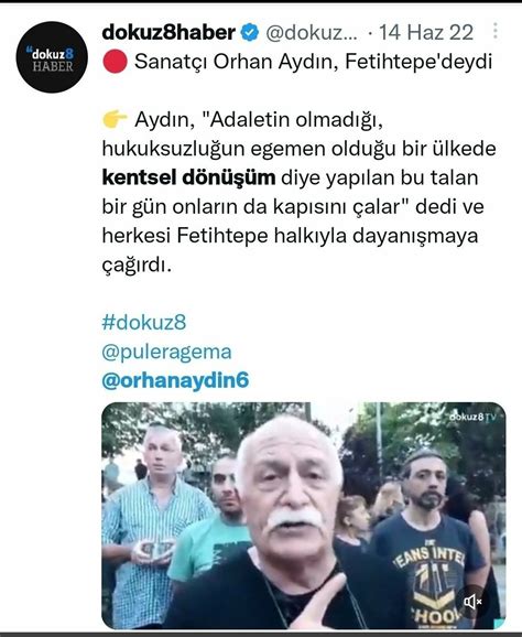 Vedat Kösem on Twitter orhanaydin6 Kentsel dönüşüme hayır dememek