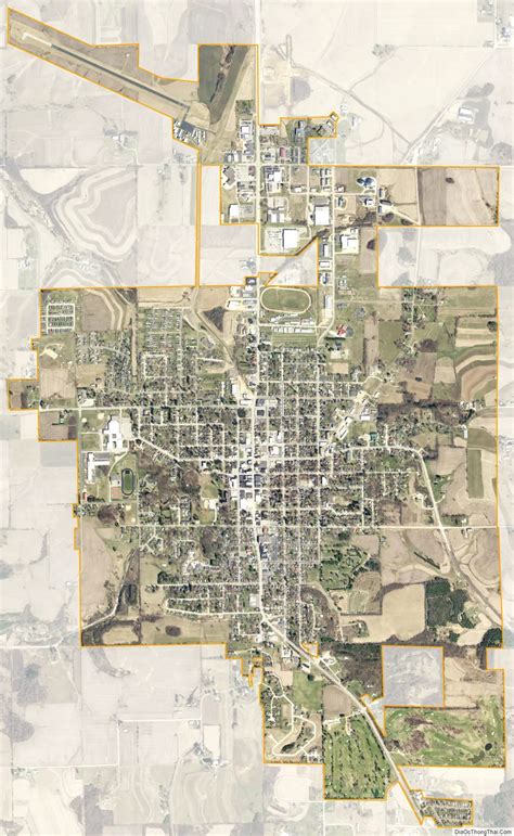 Map of Viroqua city