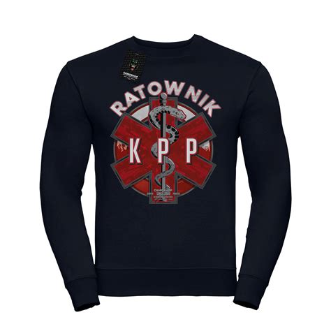 Ratownik Kpp Snake Bluza Klasyczna Ratownictwo Medyczne Bluzy