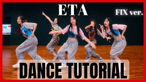 NewJeans ETA Fix Ver Dance Practice Mirrored Tutorial SLOWED