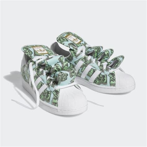 Adidas Jeremy Scott Money Print Superstar Shoes White Men S Lifestyle Adidas Us