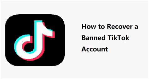 2021 How To Recover A Banned TikTok Account