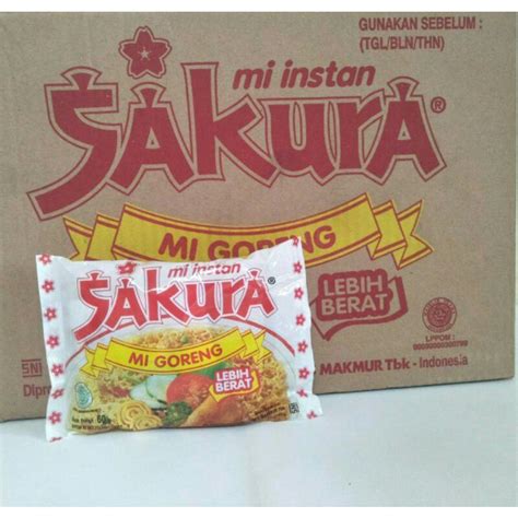 Jual Mie Goreng Sakura Dus Mie Instant Shopee Indonesia