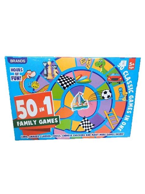 Playcraft 50 in 1 Family Games | edamama