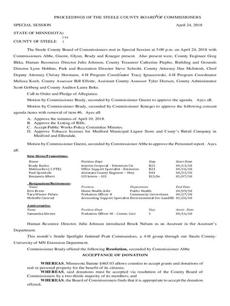 Fillable Online Cms Files Revize Steelecountynew County