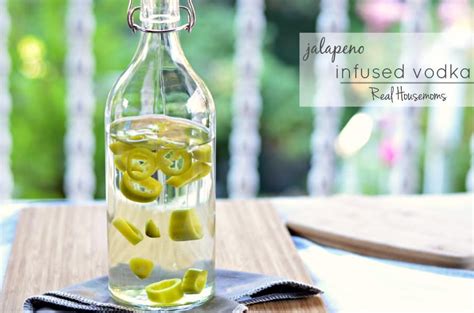 Jalapeno Infused Vodka ⋆ Real Housemoms