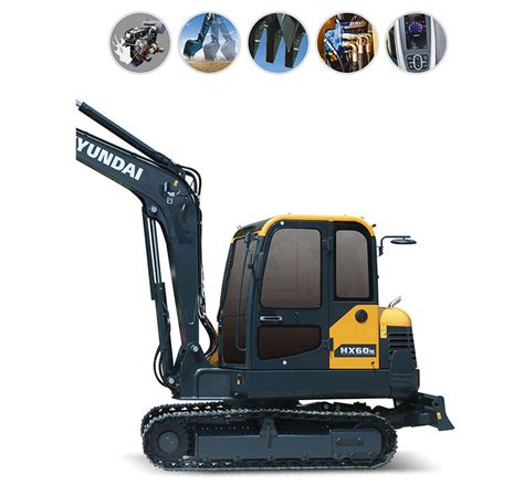 T Small Excavator Hyundai Hx N Small Crawler Excavator Bucket