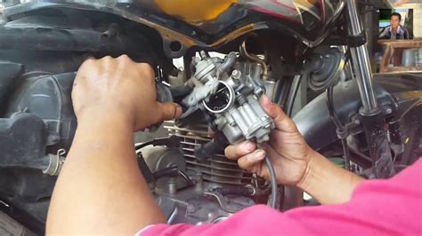 Cara Bongkar Karburator Motor Cara Melepas Karburator Dari Motor