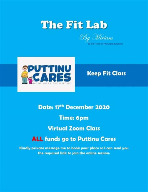 The Fit Lab Workout Puttinu Cares Foundation