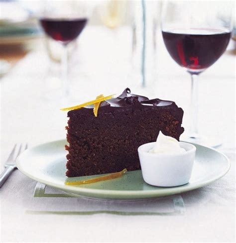 Orange Almond And Chocolate Cake Recipe Delicious Magazine