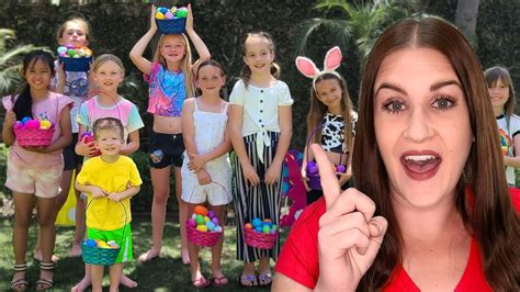 Fun Backyard Easter Egg Hunt 2022 Youtube