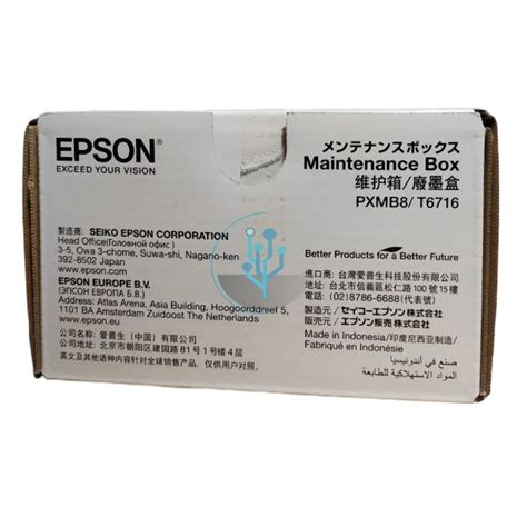 Caja De Mantenimiento Epson T Wf M C