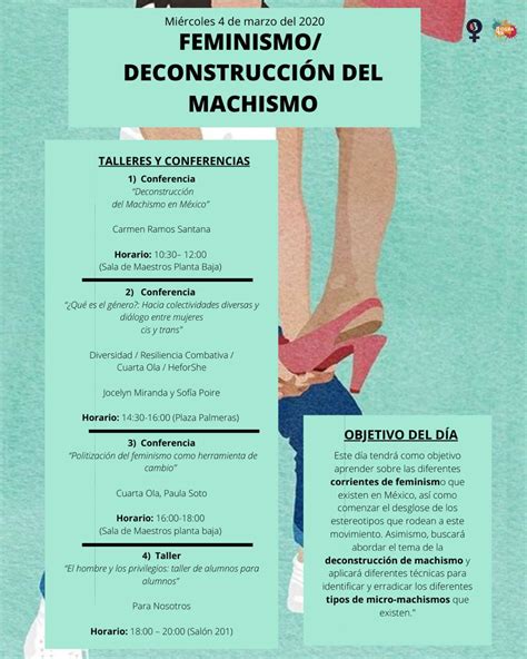 Semana De La Deconstrucción De Género Feminismo Y Deconstrucción Del