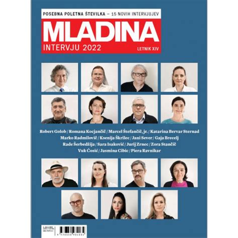 Posebna Izdaja Tednika Mladina Intervjuji