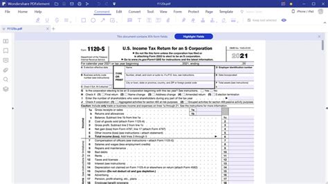 Formulario 1120s Del Irs Instrucciones Para Completarlo Correctamente