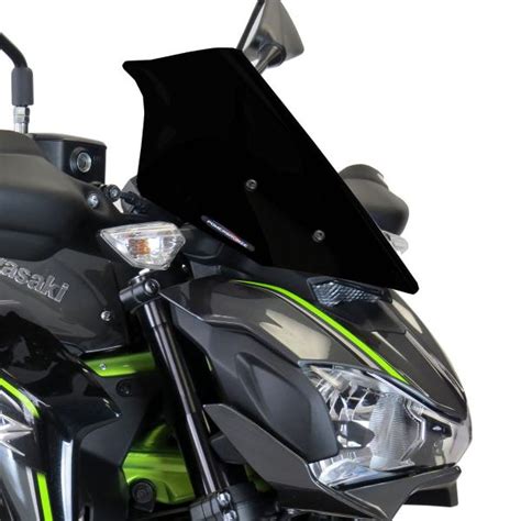 Powerbronze Naked Solid Black Screen Kawasaki Z900 A2 2019