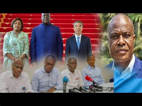 Urgent R Action De Fayulu Sur Le Voyage De F Tshisekedi En Chine