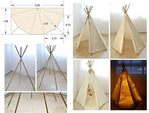 Fabriquer Un Tipi Enfant Diy Tendance By Elo