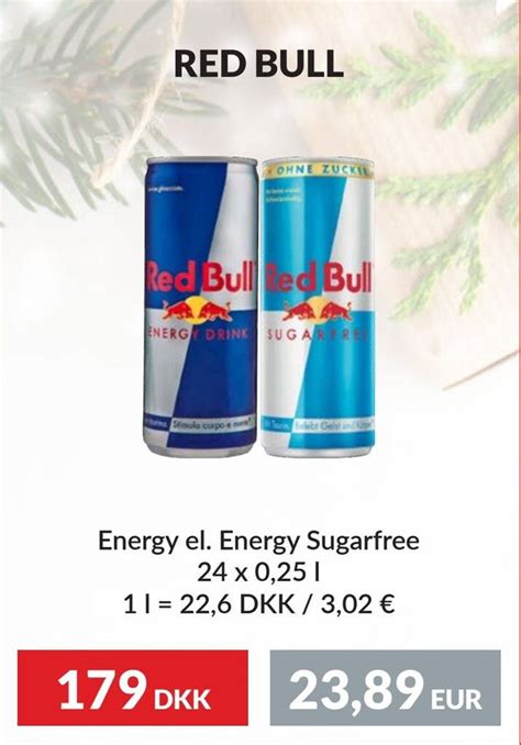 Red Bull Tilbud Hos Nielsen S Discount