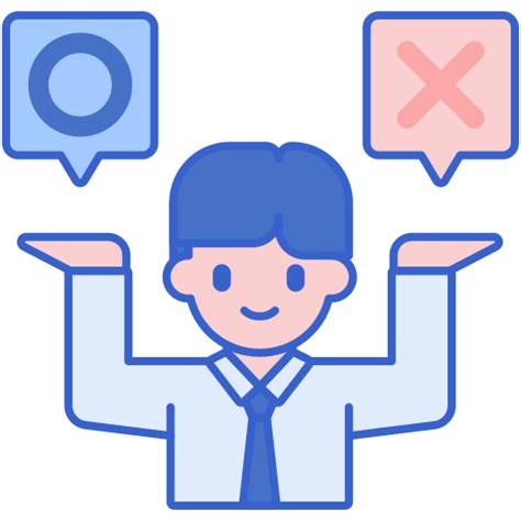 Decision Making Flaticons Lineal Color Icon