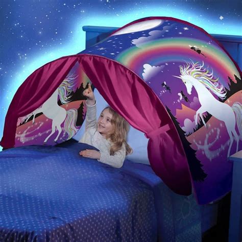 Kids Bed Tent Play Tents Princess Castle Magic Playhouse Girls Birthday ...