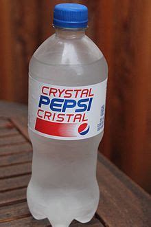 Launched in 1992, Crystal Clear Pepsi was sold nationwide back in 1993 ...