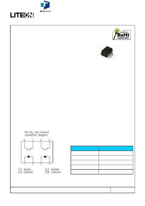 Ltv 208 Datasheet110 Pages Tenand Lite On Technology Corporation