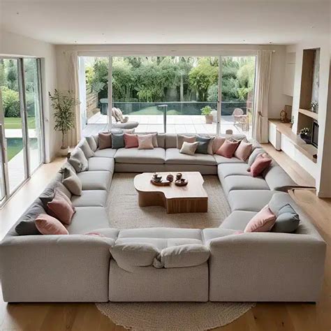 Ultimate Comfort: Sink Into A U-Shaped Sofa - SofaSpectacular