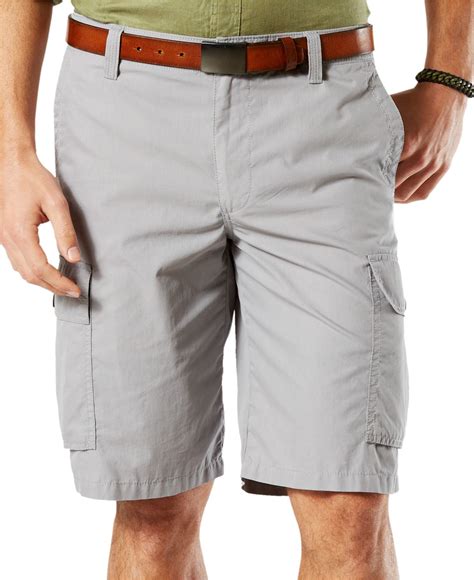 Dockers Lightweight Cargo Shorts in Gray for Men (Open Grey) | Lyst