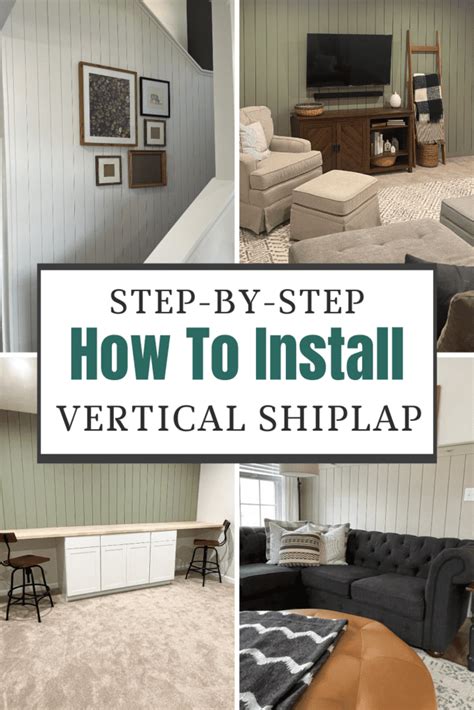 Is It Really That Easy To Install A Vertical Shiplap Wall Step By Step Guide Simply Diy Home