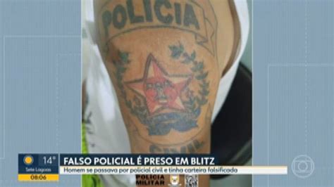 V Deo Homem Que Fingia Ser Policial Preso Em Blitz Bom Dia Minas G