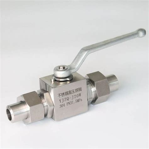 Stainless Steel Hydraulic Oil Ball Valve China Hydraulic Ball Valve