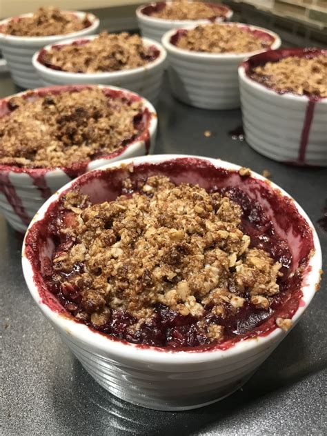 Fruit Crumble Topping Onform Coaching