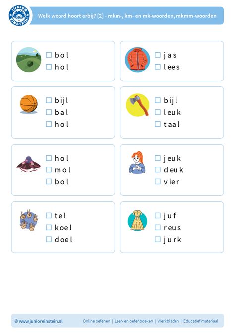 Welk Woord Hoort Erbij 2 Mkm Km En Mk Woorden Mkmm Woorden