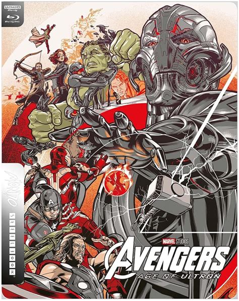 Avengers 2 Age Of Ultron 2015 Mondo Limited Edition Steelbook