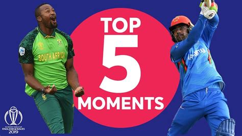 Terrific Tahir South Africa Vs Afghanistan Top 5 Moments Icc