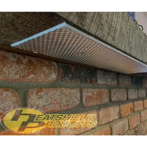 Heatshield Products Mantleflect Shield Silver Mantle And Tv Heat