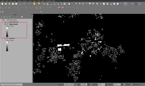 Qgis How To Reclassify Building Raster Into And Geographic