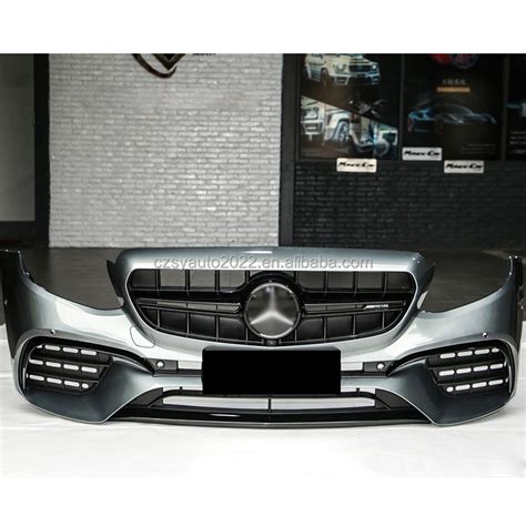 Body Kit Include Front Bumper Assembly Rear Lip Exhaust For Mercedes