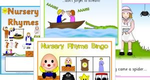 Five Currant Buns Nursery Rhyme Teaching Resources Sparklebox