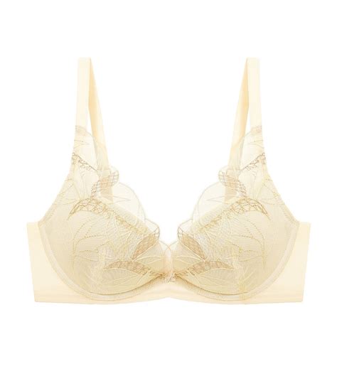 Aqua Paradise Wired Push Up Deep V Bra In Ivory Triumph Singapore