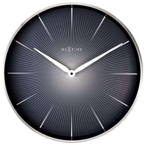 Buy Modern Black Wall Clock Online Purely Wall Clocks