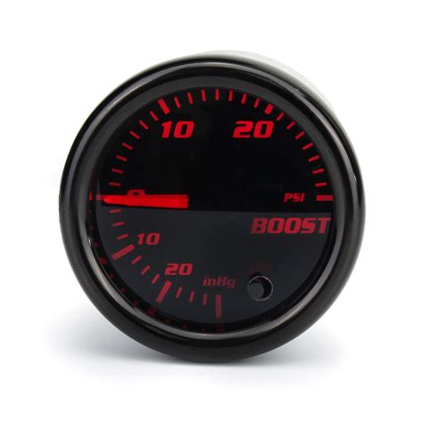 New V Mm Turbo Boost Gauge Vacuum Press Meter Psi Color